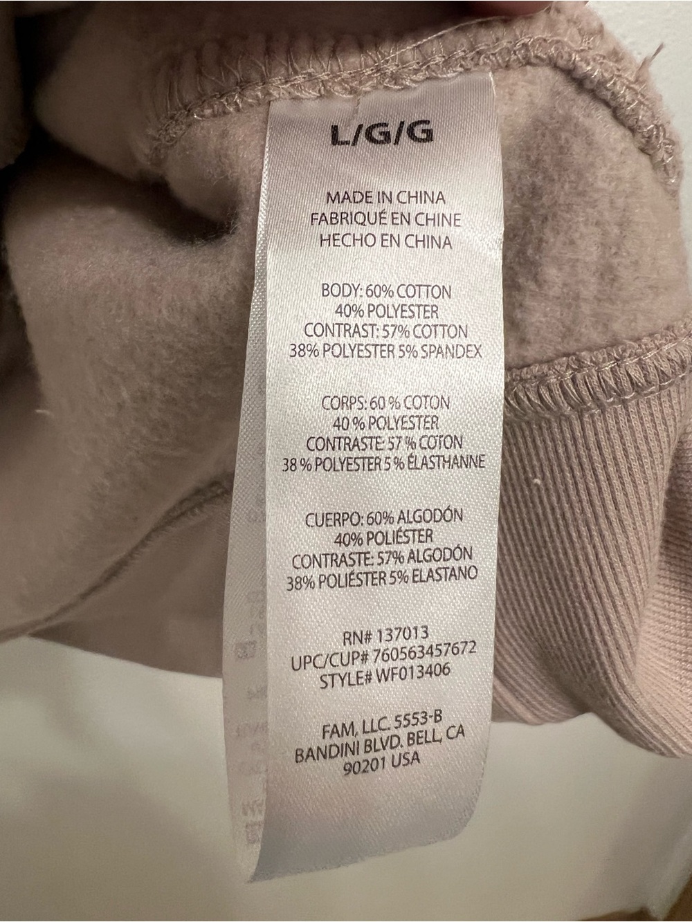 Wildfox Andie Hoodie Large NWT - Picture 5 of 10
